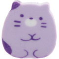 すみっコぐらし「グミグミパーティー」グミグミマスコット消しゴム　グレープアソート　ねこ2個（C）2025 SAN-X CO., LTD. ALL RIGHTS RESERVED.