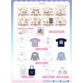 「LittleTwinStars 50th Anniversary POP-UP STORE」商品ラインナップ