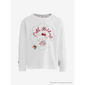 ハローキティ×Cath Kidston「キッズロングスリーブシャツ ホワイト」