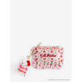 ハローキティ×Cath Kidston「 フリルティッシュポーチ＆マスコットチャームセット Patchwork」