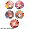 TVスペシャルアニメ『五等分の花嫁＊』トレーディング缶バッジ　金魚絢爛（全10種）