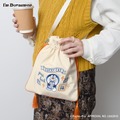 I'm Doraemonシリーズ「刺繍巾着ショルダーバッグ」使用イメージ