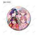 アニメ『グリッドマン ユニバース』描き下ろし 南 夢芽&飛鳥川ちせ&ムジナ&ひめ Y2K ver. 75mmホログラム缶バッジ AMNIBUS&アニメイト限定特典