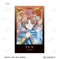 TVアニメ『暁のヨナ』トレーディング Aure Glass イラストカード　ユン