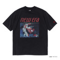 ニューエラ「半袖 ウォッシュドコットン Tシャツ 機動戦士ガンダム ブラック」Front