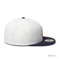 ニューエラ「59FIFTY 機動戦士ガンダム 地球連邦軍 クローム ネイビーバイザー」