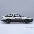 ミニカー AUTOart 1/18スケール トヨタ スプリンター トレノ (AE86) 「頭文字D」