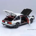 ミニカー AUTOart 1/18スケール トヨタ スプリンター トレノ (AE86) 「頭文字D」