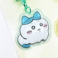 「ちいかわ ぷっくりったいペアキーホルダー」ハチワレ＆うさぎ