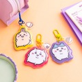 『ぽっちゃりぷっくりPVCキーホルダー』(ちいかわ、ハチワレ、うさぎ)