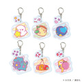 パーツ付きアクリルキーホルダー（全6種）※ブラインド価格：[単品] 990円（税込）／[コンプリートセット] 5,940円（税込）（C）お文具 ／ 講談社