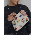 HELLO KITTY×Ameri PIXEL PATTERN POUCH ¥4,400+Tax