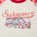 SWIMMERコラボ ラグラン半袖Tシャツ