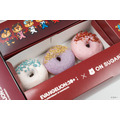 オリジナル描き下ろしデザインのDONUT BOX(3個入)1,500円(税込)