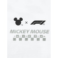 「Disney x Formula 1 UT」MEN　カラー：00 WHITE　胸部アップ