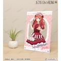TVスペシャルアニメ『五等分の花嫁＊』描き下ろし 中野五月 ショートケーキイメージコーデver. A4アクリルパネル　使用イメージ