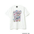 奇面組と唯ちゃん千絵ちゃんファンシーショートスリーブTシャツ