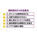 music.jp解約前に確認すべき5つの注意点