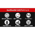 Netflix 6つのデメリットまとめ