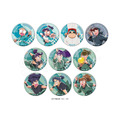 TVアニメ『忍たま乱太郎』× ROUND1「トレーディンググリッター缶バッジ　ROUND1コラボver.」全10種