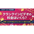 クランクイン！ビデオの料金