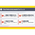 TSUTAYA DISCAS デメリット4つ