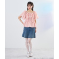 ぴちぴちピッチ　2WAYシャーリングブラウス