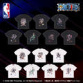 「ONE PIECE × NBA T-Shirts (全7柄 各2色)」