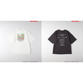 サンリオキャラクターズ×ライトオン　「バックプリントTシャツ（WOMENS）」ホワイト（サンリオキャラクターズ）、ダークグレー（同）
