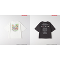 サンリオキャラクターズ×ライトオン　「バックプリントTシャツ（KIDS）」ホワイト（サンリオキャラクターズ）、ダークグレー（同）