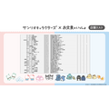 「お文具といっしょ」×サンリオコラボ