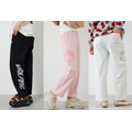 (ハローキティ) アップリケスウェットパンツ