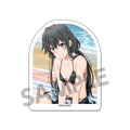 「やはり俺の青春ラブコメはまちがっている。シリーズ トレーディングダイカットステッカーvol.4」雪ノ下雪乃 水着D 完 ver.