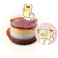 ポムポムプリン、魚べいでおしごと中