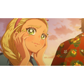 TVアニメ『オタクに優しいギャルはいない!?』5時限目（第5話）「どうよ？うちらの水着は○」（○は正しくはハートマーク）場面カット