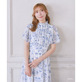 Areeam Disney Collection「Disney Princess」ジュイ柄ピンタックワンピース　着用イメージ