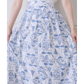 Areeam Disney Collection「Disney Princess」ジュイ柄タックスカート　部分アップ