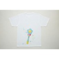 魔法の姉妹ルルットリリィ　デザインTシャツ（魔法のステッキ）