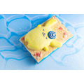 「のんびりプリンのカスタードショート」：カスタードクリームにキャラメルの香ばしさを重ね、プリン風味に仕上げたショートケーキ。