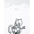 ユニクロ『ポケットモンスター』シリーズUTコレクション第2弾「ポケモン UT」カラー: 00 WHITE　部分アップ