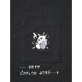 ユニクロ『ポケットモンスター』シリーズUTコレクション第2弾「ポケモン UT」カラー: 09 BLACK　部分アップ
