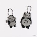 「パンダコパンダ」リフレクターキーホルダー 各¥990 (税込)