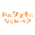 TVアニメ『お前、タヌキにならねーか？』ロゴ
