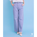 Areeam Disney Collection「Mickey＆Minnie」ミッキー/ストレートデニムパンツ（Light Indigo）着用イメージ