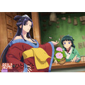 『薬屋のひとりごと』 「猫猫、壬氏と巡る四季」4月ビジュアル
