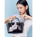 CLEAR SHOULDER BAG / ブラック