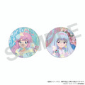 ぴえろ魔法少女シリーズ　オーロラ缶バッジセット ～ときめきフォトスタジオ～［こんぺとリリィ＆ましゅールル］