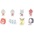 ウルトラマン×ヤマダデンキ コラボグッズ「フレークシール ウルトラマンシリーズ デフォルメアート」