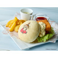 サーモンバーガー(扇子付き) 2,500円