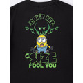 GU「KIDSグラフィックT MINIONS」カラー:09 BLACK 部分アップ
